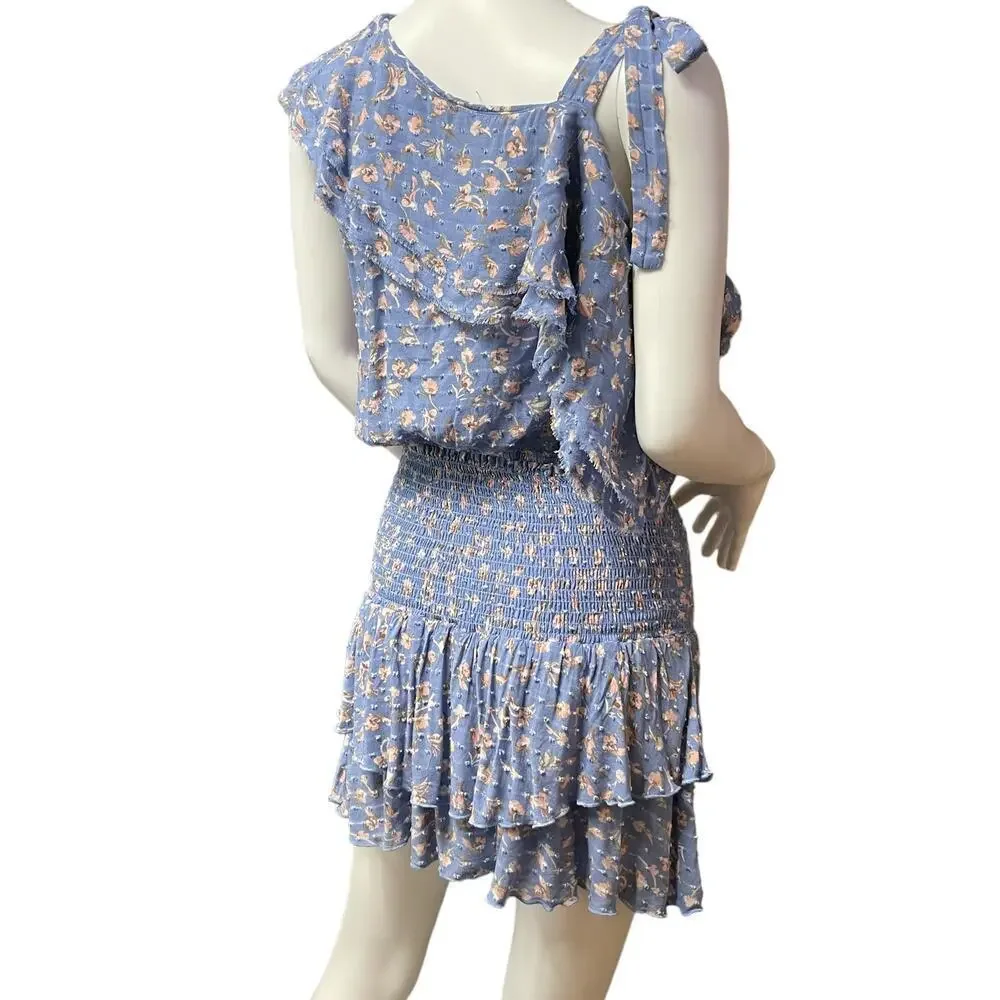 Planet Blue Life Mini Skort Skirt and Top Matching Set Size S